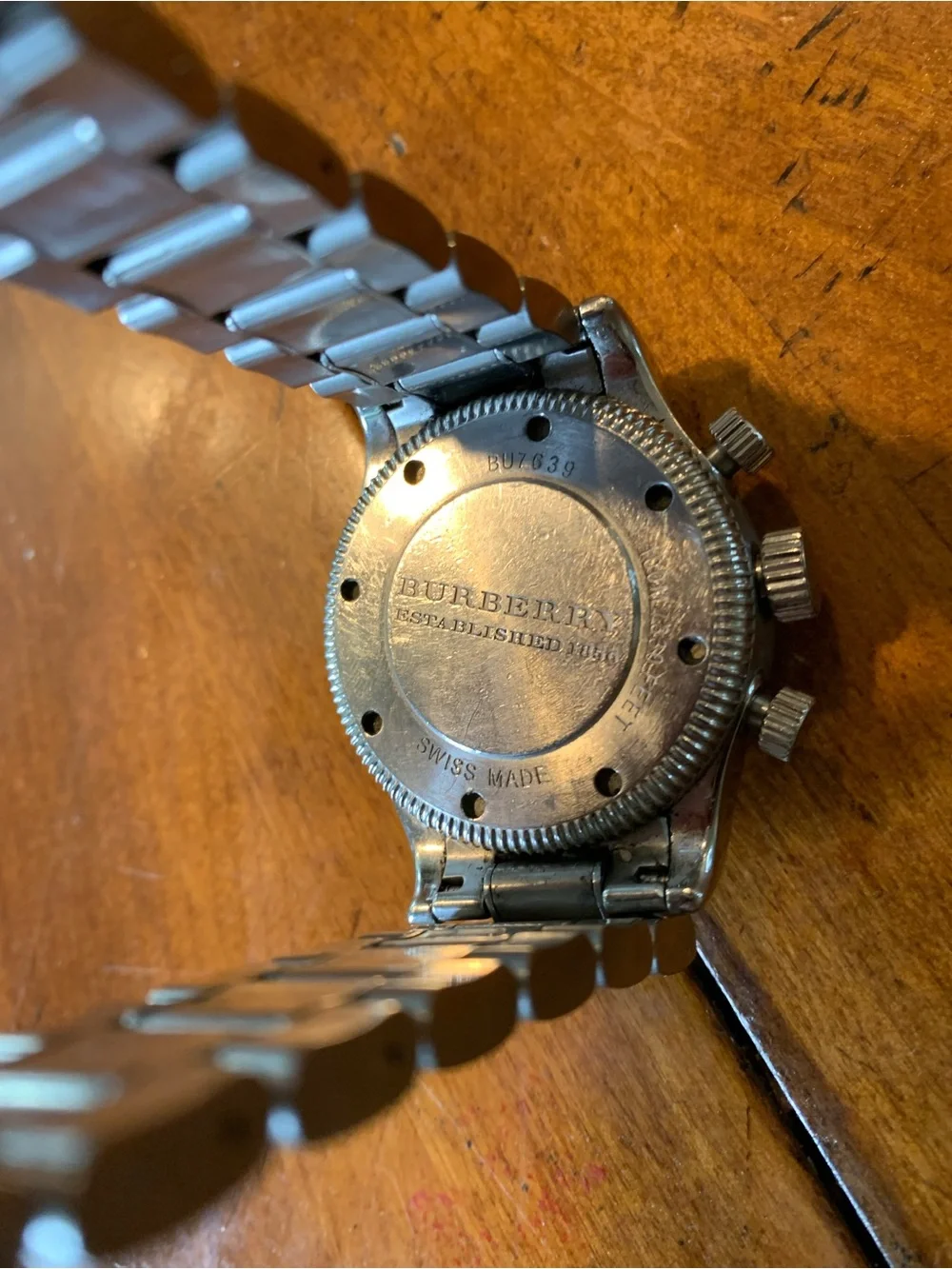 Mens Burberry Wrist Watch